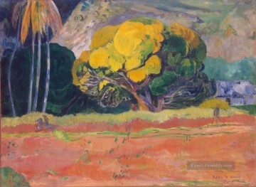 Paul Gauguin Werke - Fatata te moua Am Fuß eines Berg Beitrag Impressionismus Primitivismus Paul Gauguin